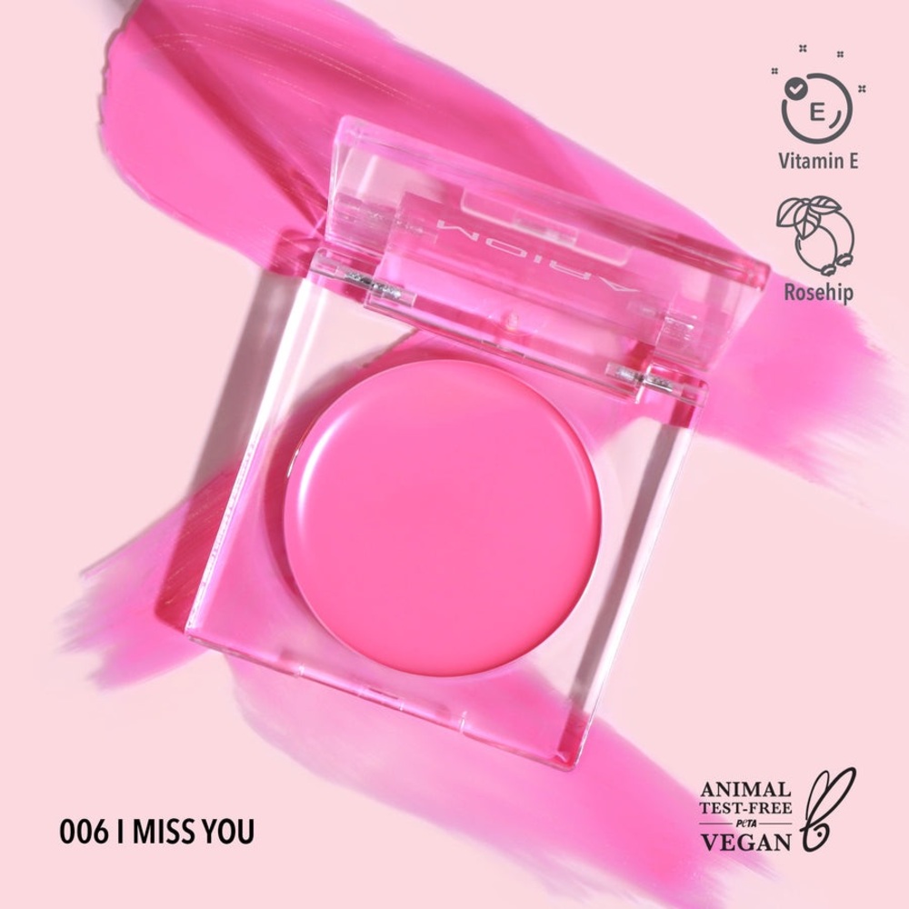 Moira Beauty LoveHeat Cream Blush Lightweigh Vegan Cruelty-Free Makeup